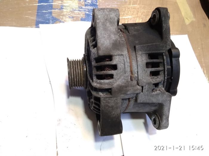 Генератор Bosch 0124515080 (120A) для Opel Zafira A 2.0/2.2 Dti, Astra, Omega, Sintra, Vectra