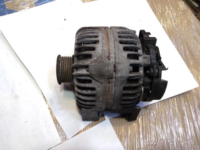 Генератор Bosch 0124515080 (120A) для Opel Zafira A 2.0/2.2 Dti, Astra, Omega, Sintra, Vectra