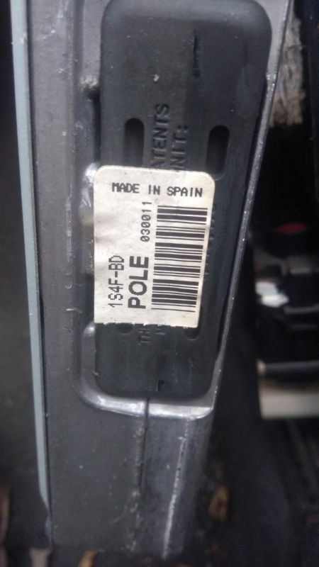 Блок Управления двигателем Форд Фокус 1, 98AB12A532AF, Ford Focus, 1.6л. Бензин Zetek. ЭБУ.