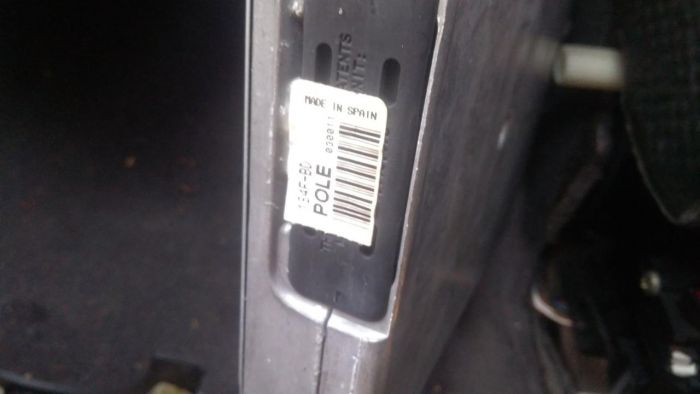 Блок Управления двигателем Форд Фокус 1, 98AB12A532AF, Ford Focus, 1.6л. Бензин Zetek. ЭБУ.