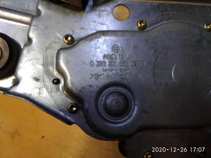Моторчик заднего дворника Ford Fokus 1 универсал , Форд Фокус 1, 0390201552, XS41N17K441AA