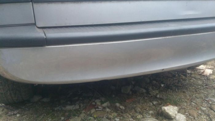Задній бампер Opel Zafira A, Опель Зафіра А, 1999-2005 р.в.