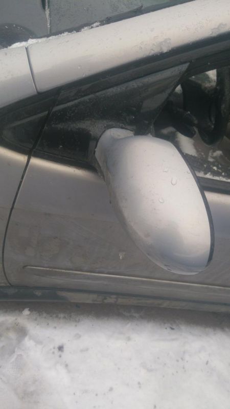 Дзеркало зовнішнє праве, Citroen C5, Сітроен С5, бензин 2.0, 2001 - 2004 р.в.