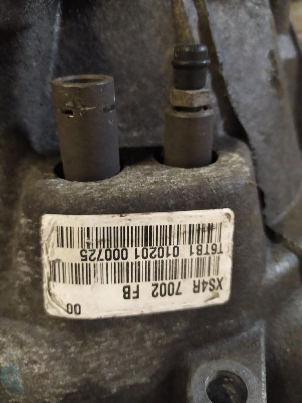 КПП Ford Focus 1, XS4R 7002 FB, коробка передач Форд Фокус 1, двигатель 1.6 бензин zeteс, пробег 270000 км