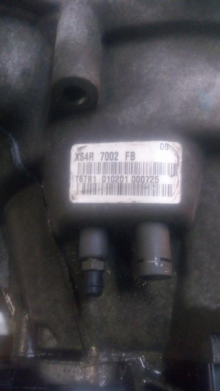 КПП Ford Focus 1, XS4R 7002 FB, коробка передач Форд Фокус 1, двигатель 1.6 бензин zeteс, пробег 270000 км