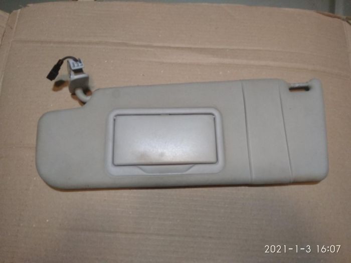 Козырёк солнцезащитный левый Volkswagen Bora, Фольксваген Бора 1998 – 2005 г.в.