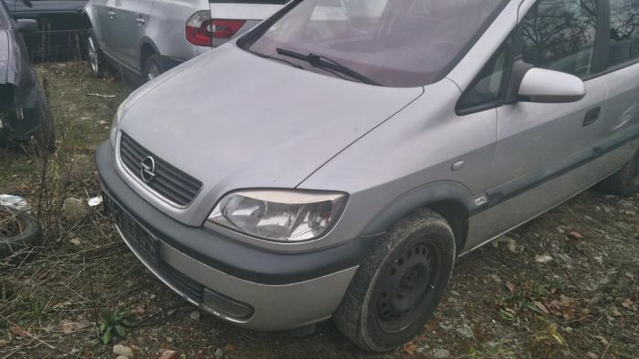 Дверь левая задняя голая Опель Зафира А, Opel Zafira А, 1999-2005 г.в.