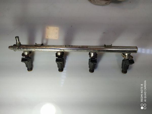 Рампа топливная Mercedes W168 A Class, 1997-2004 г.в. с форсунками, 0 280 151 036, 96614001