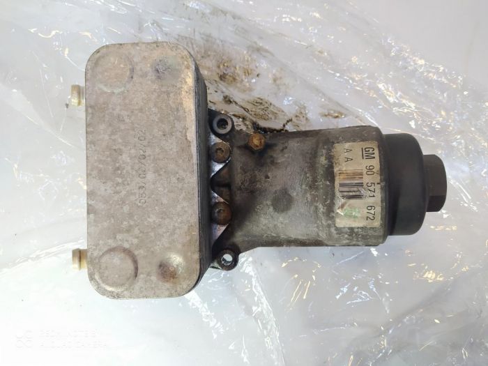 Корпус масляного фільтра Opel Zafira A, 90571672, 1999-2005 2.2dti