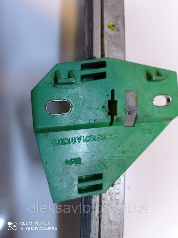 Стеклоподъёмник механический передний левый Ford Ka, 97KGB23201 AGK3D6A, Форд Ка 1996-2008 г.в.