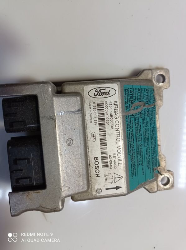 Cенсор блок управления airbag подушки безопасности Ford Ka, Форд Ка, YS5T14B056DA, 0285001399