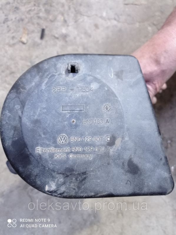 Корпус воздушного фильтра Volkswagen Lupo 3L 1.2 DTI, 6N0 129 607, Фольксваген Лупо