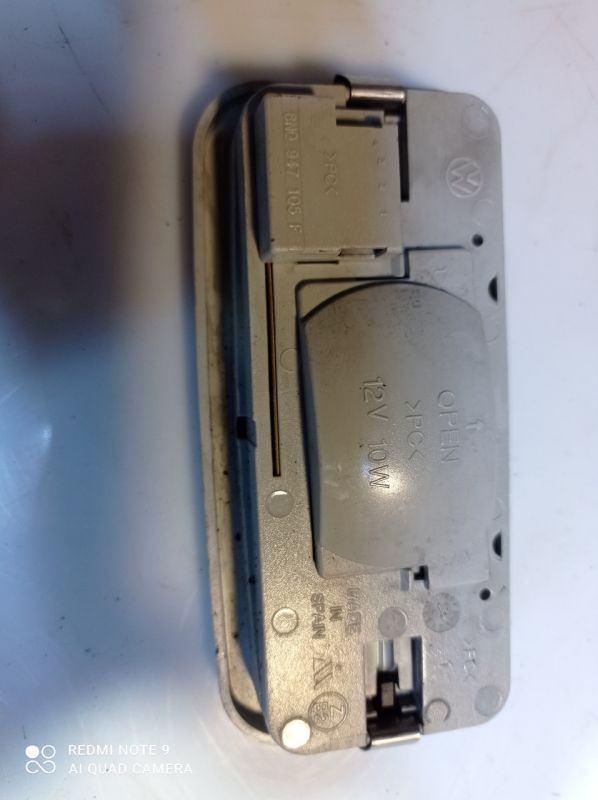 Плафон освещения салона VW Volkswagen Lupo, Polo, Фольксваген Лупо, 6N0947105F