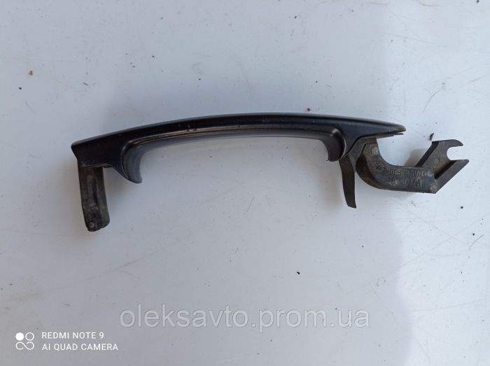 Ручка двери наружная задняя левая Volkswagen Bora, Фольксваген Бора, 1998 - 2005г.в, 1.6л. бензин, 3b0837207