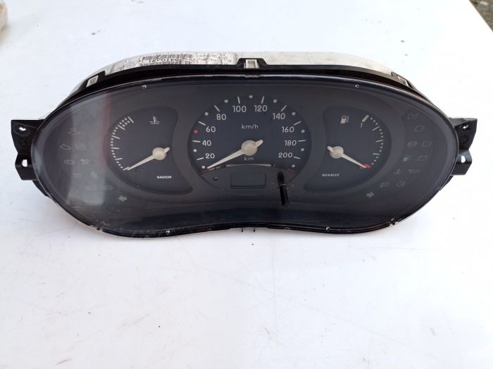 Панель приборов, щиток приборов Рено Клио 2, Renault Clio 2, 7700410431 G