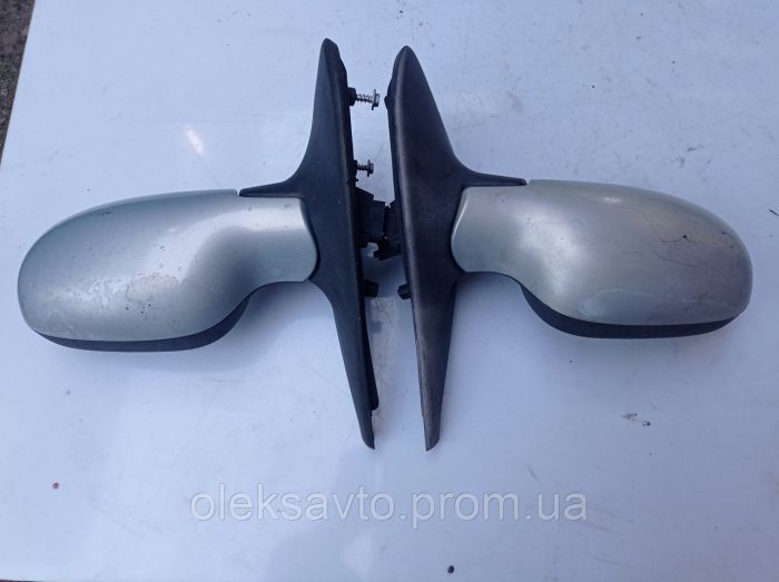 Зеркало боковое правое левое с электроприводом Renault Clio 2, MK2 1998 - 2005 г.в., Рено Клио 2, 018011 (L)