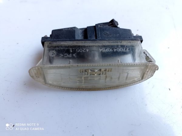 Фонарь освещения номерного знака Renault Clio 2, Рено Клио 2, 7700410754