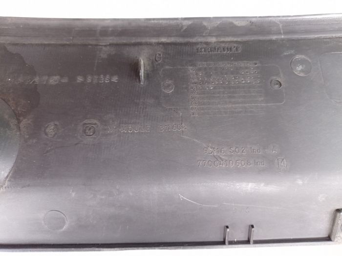 Жабо накладка склоочисника Renault Clio 2, Рено Кліо 2, 770 041 060