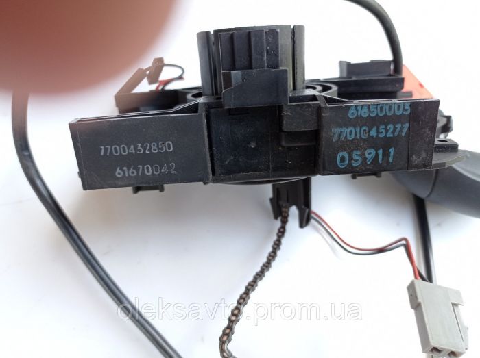 Шлейф подрулевой Renault Clio 2, Рено Клио 2, 7700432850, 7701045277