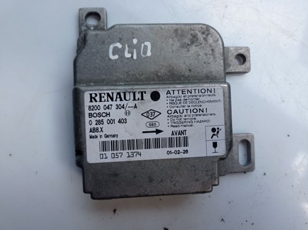 Сенсор подушек airbag Renault Clio 2, Рено Клио 2, 0285001403, 8200047304