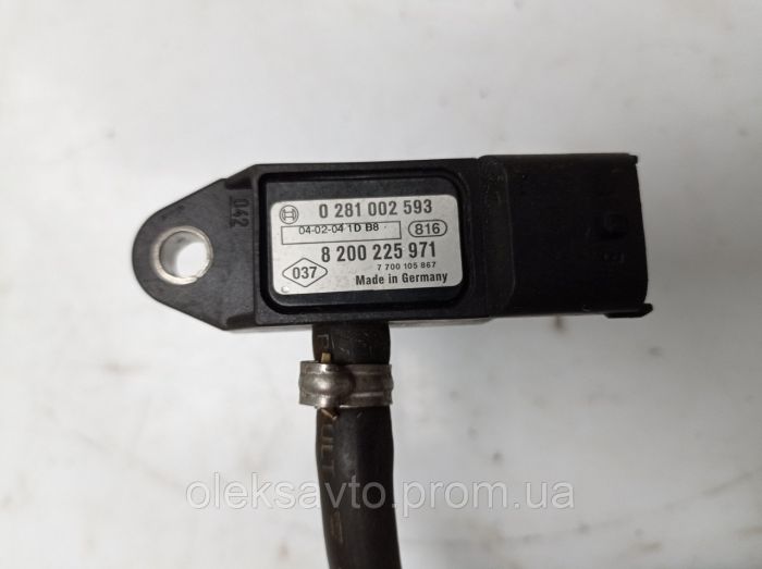 Датчик наддуву Renault Clio 2, Рено Кліо 2, 281 002 593