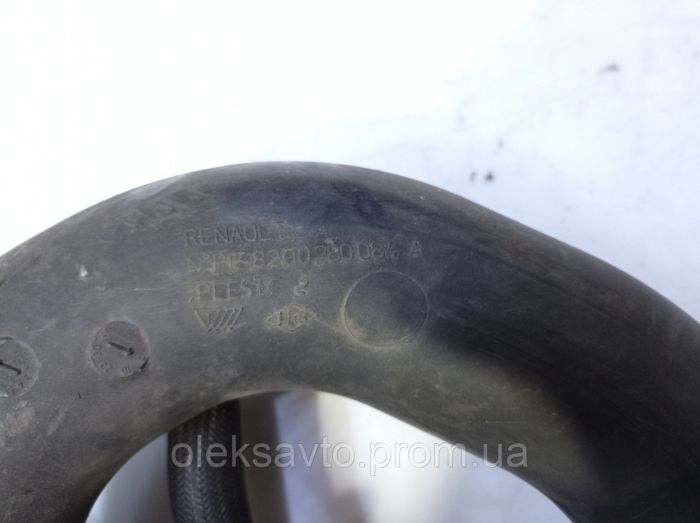 Патрубок воздуха (от расходомера к турбине) Renault Clio 2, 1.5dci, Рено Клио 2, 8200280084 А