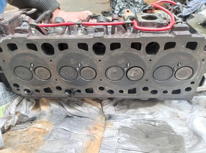 Головка блока цилиндров Ford Focus 1, Форд Фокус, 1.8 TDDI,1S4Q6090AB