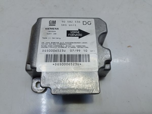 Блок управления AirBag Opel Zafira A, Опель Зафира А, 90582536 DG