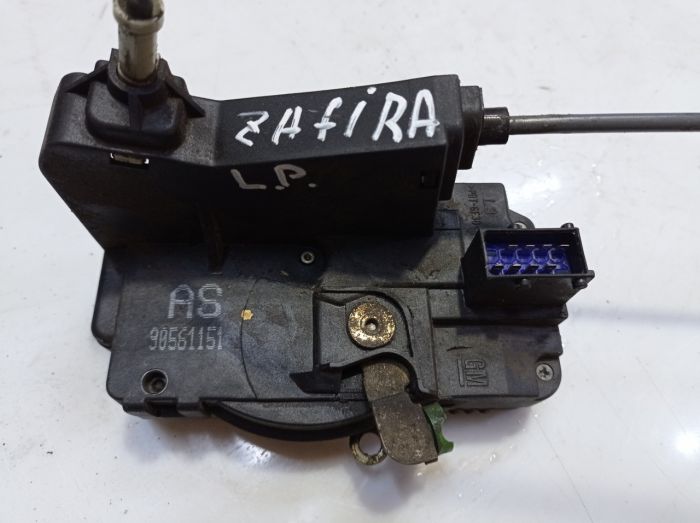 Замок двери передней левой Opel Zafira A, Опель Зафира А, 90561151