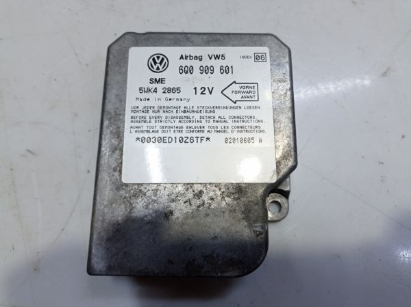 Блок управления airbag VW Volkswagen Lupo, Фольксваген Лупо, 6Q0909601