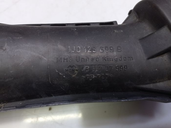 Патрубок інтеркулера Volkswagen Lupo, Фольксваген Лупо, 1J0129609B