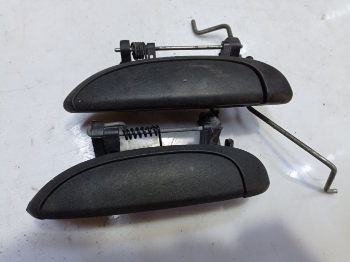 Ручка двери наружная передняя левая Renault Clio 2, Рено Клио 2, 7700426086, 7700433075