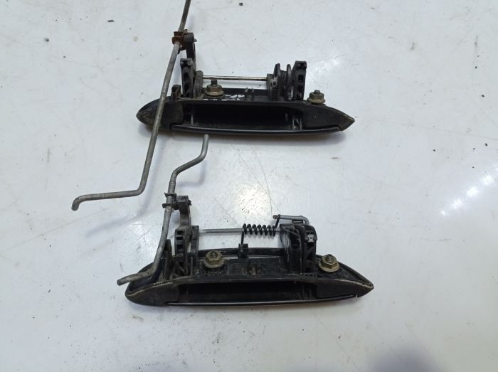 Ручка двери наружная передняя левая Renault Clio 2, Рено Клио 2, 7700426086, 7700433075