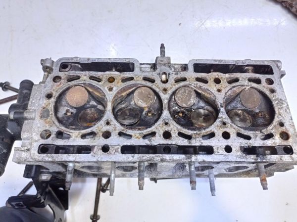 ГБЦ, головка блока цилиндров Renault Clio 2, 1.2 бензин, Рено Клио 2, 7700114939