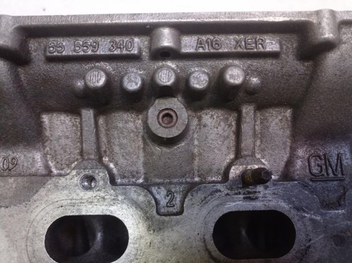 ГБЦ 1.6 (без распред. валов) Opel Zafira A, Опель Зафира А, 55559340 a16xer