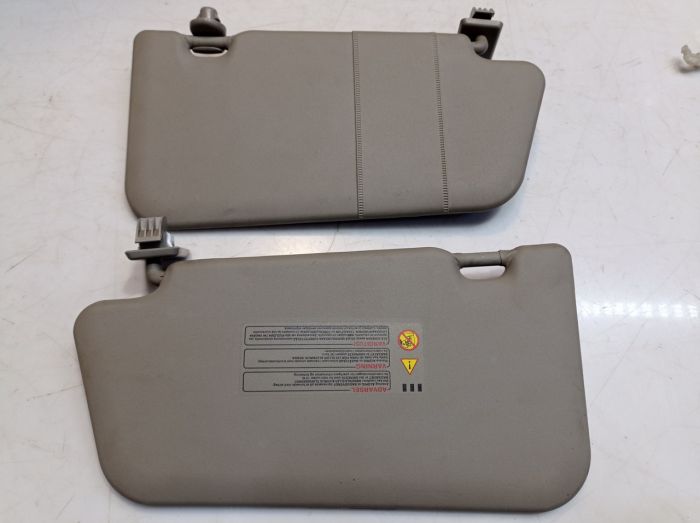 Козырёк солнцезащитный Nissan Micra K12, Нисан Микра К12, 96400AX300, 96401AX600