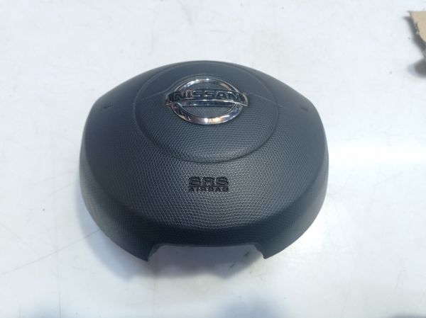 Подушка безопасности водителя в рулевое колесо Nissan Micra K12, Нисан Микра К12, 98510AX300