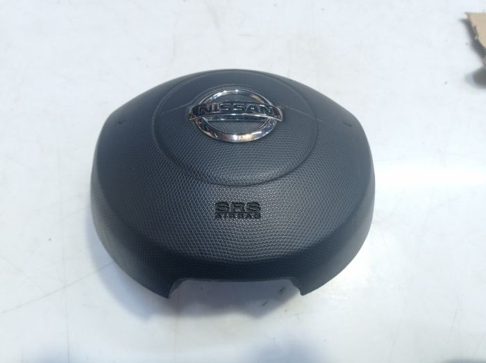 Подушка безопасности водителя в рулевое колесо Nissan Micra K12, Нисан Микра К12, 98510AX300