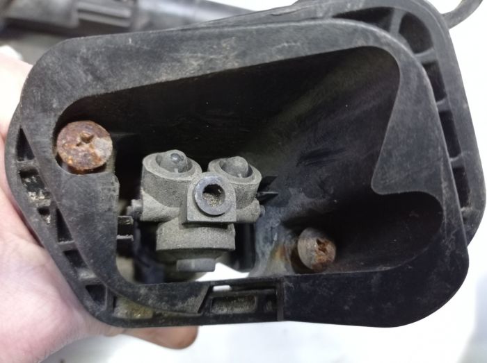 Форсунка омывателя фар правая Nissan Micra K12, Нисан Микра К12, 28654AX600