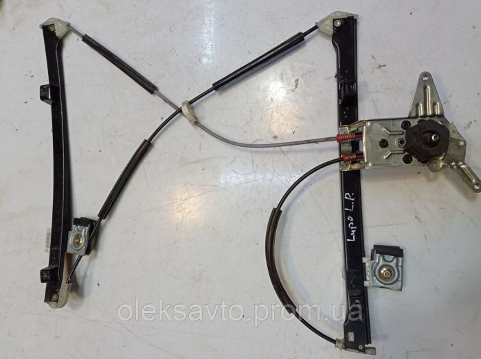 Стеклоподъёмник левый механический Volkswagen Lupo, Фольксваген Лупо, 6H0837461 B