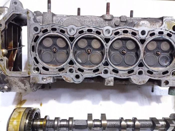 ГБЦ, головка блока цилиндров Nissan Micra K12, Нисан Микра К12, BX0UKR4