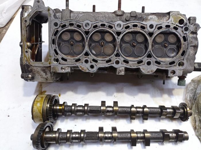 ГБЦ, головка блока цилиндров Nissan Micra K12, Нисан Микра К12, BX0UKR4