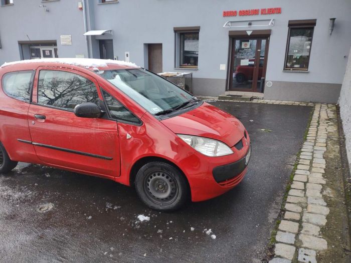 Бампер передний Mitsubishi Colt 6, 3dv, 2005 г.в., Митсубиси Кольт