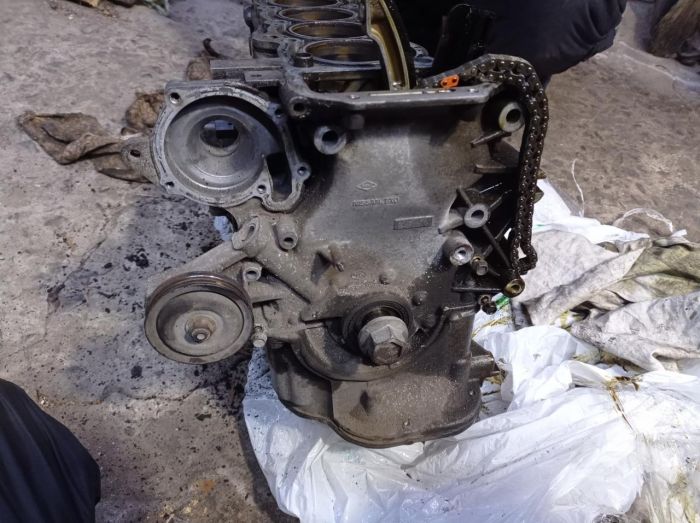Блок двигателя Nissan Micra K12, 1.4 бензин, Ниссан Микра, CR14 022045 R