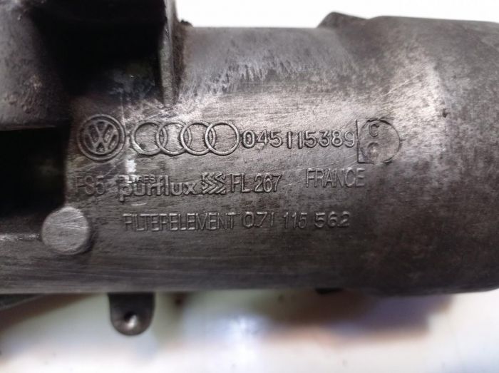 Корпус масляного фильтра VW Volkswagen Lupo, VAG, Фольксваген Лупо, 045115389C