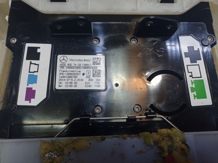 Плафон потолка передний LED Mercedes CLA, Мерседес, A0009007403
