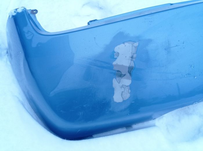 Бампер задний Nissan Micra K12, Нисан Микра К12