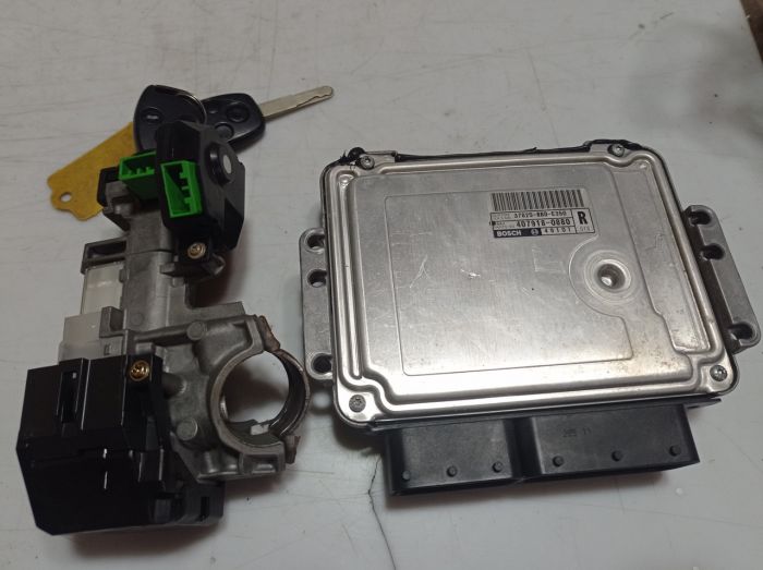 Блок управления двигателем ЭБУ Honda Accord 7 2.2 CTDi, 0281011548, 37820RBDE71