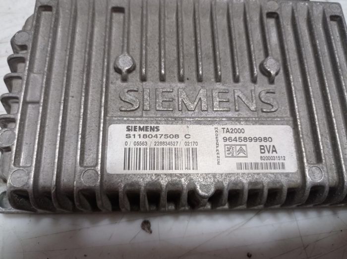 Блок управління АКПП Citroen C5, 2.0 16V, 2001-2004 р.в., Сітроен С5, S 118047508 C, 9645899980