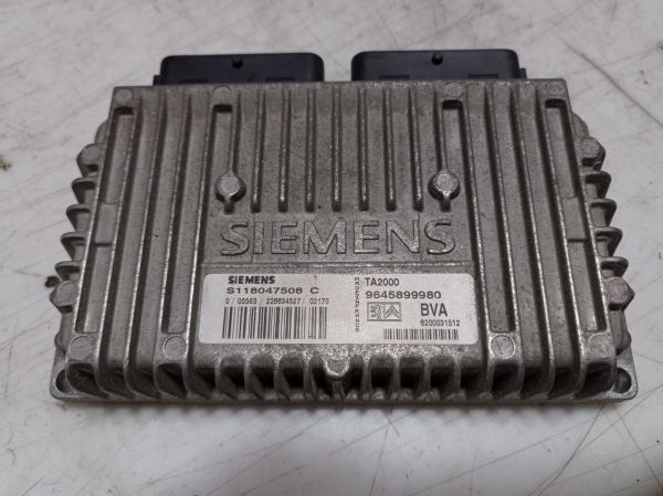 Блок управления АКПП Citroen C5, 2.0 16V, 2001-2004 г.в., Ситроен С5, S 118047508 C, 9645899980